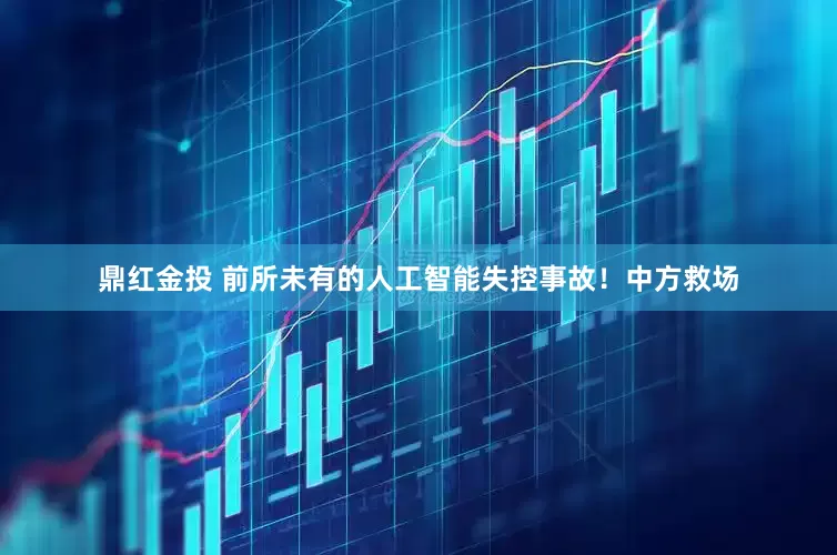 鼎红金投 前所未有的人工智能失控事故！中方救场